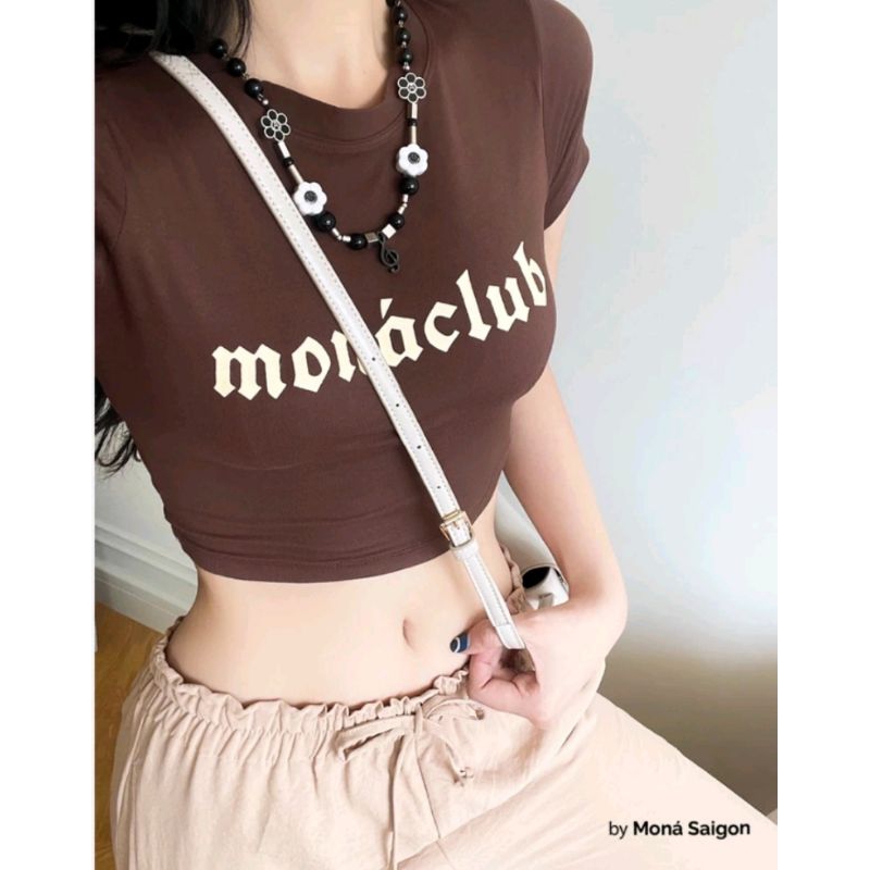 Áo croptop brand Moná
