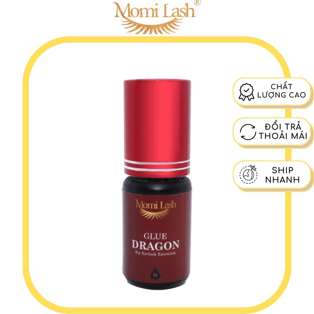 Keo nối mi Dragon nhập khẩu Hàn Quốc thời gian khô 1.5-2s độ bền 4-5 tuần MOMI