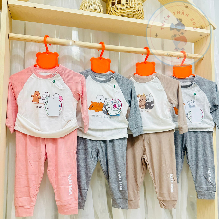 Bộ Quần Áo Dài Tay Dokma Chất Tăm Siêu Mềm Mại Cho Bé Trai Bé Gái 6-9M đến 2-3Y