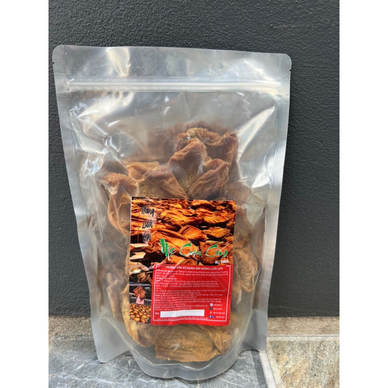 MĂNG LƯỠI LỢN KHÔ SẠCH KHÔNG HOÁ CHẤT 500G
