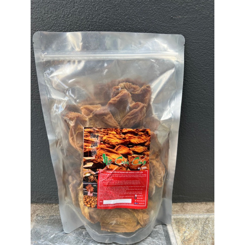 MĂNG LƯỠI LỢN KHÔ SẠCH KHÔNG HOÁ CHẤT 500G