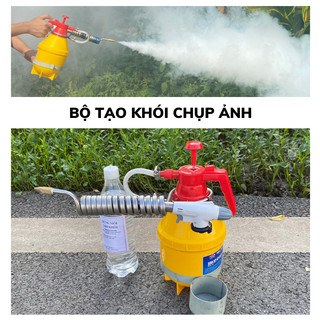  Trọn Bộ máy phun khói chất liệu Inox 304 bền, tốt chuyên diệt côn trùng, tạo khói chụp ảnh nghệ thuật