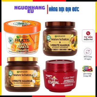 Kem ủ tóc dưỡng tóc Garnier Wahre schätze Pháp 300ml Garnier Fructis Hair 390ml có Bill