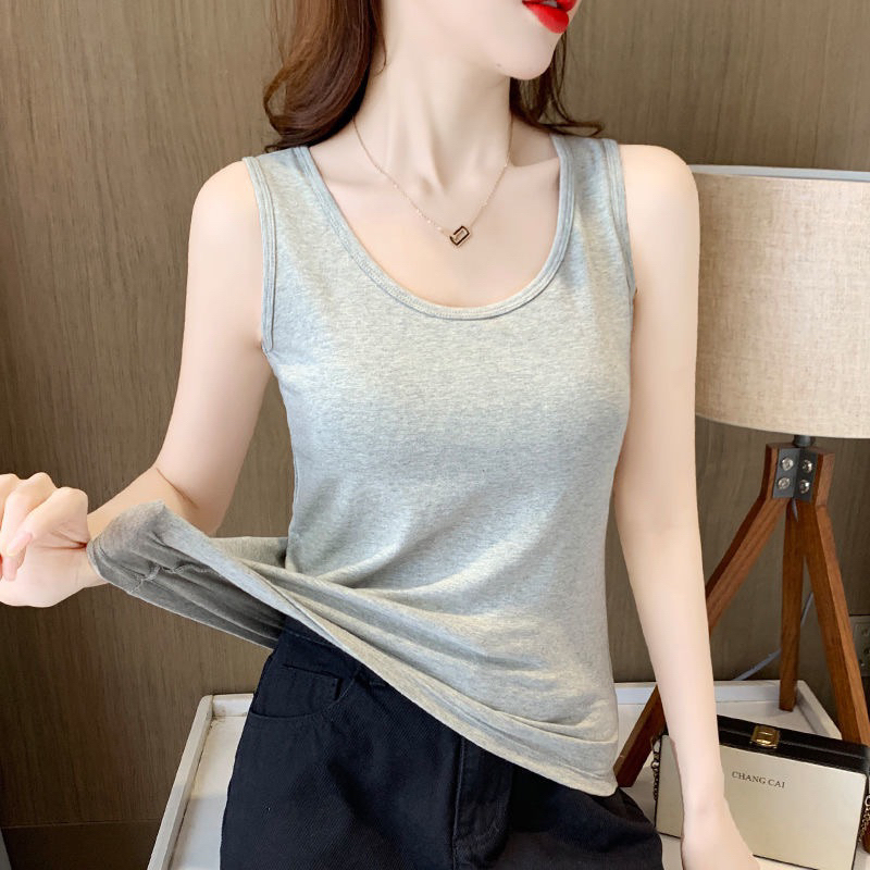 Áo thun 3 lỗ chất liệu vải cotton co giãn thoáng mát thấm hút mồ hôi, dáng ôm body xinh xắn