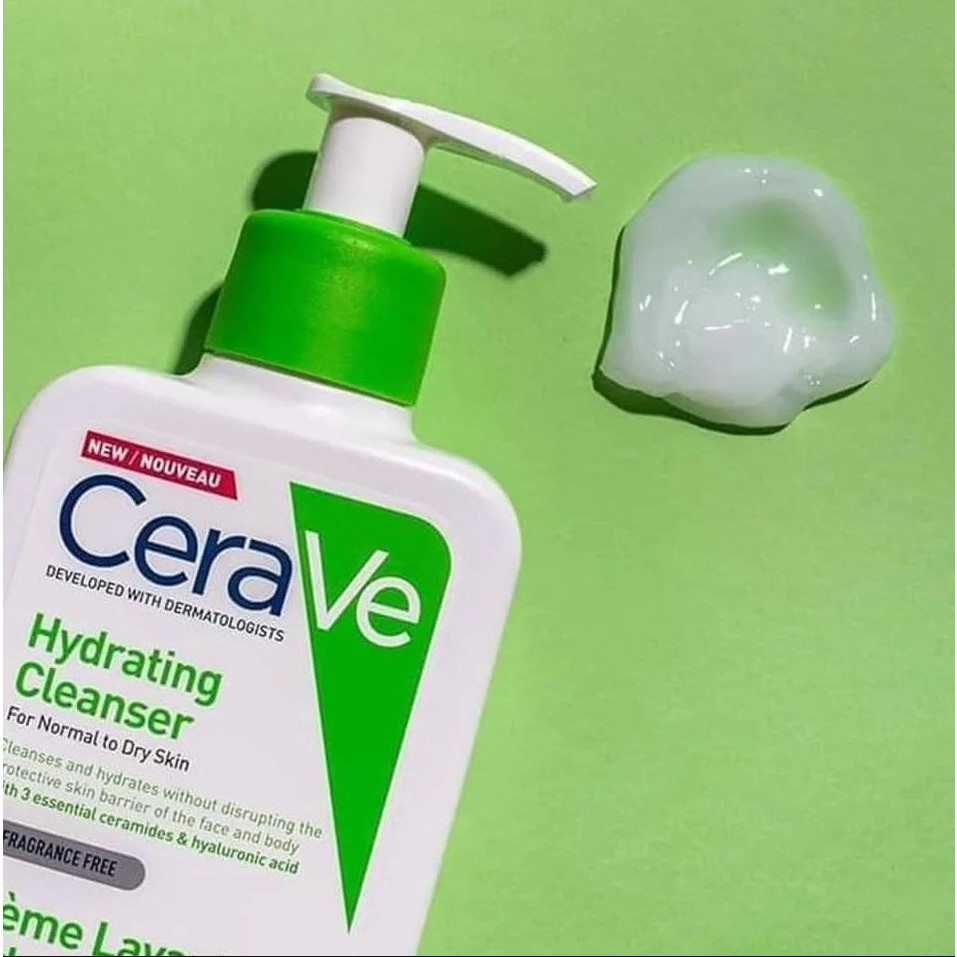 Sữa Rửa Mặt Cerave Cho Da Thường và Khô Hydroting Cleanser