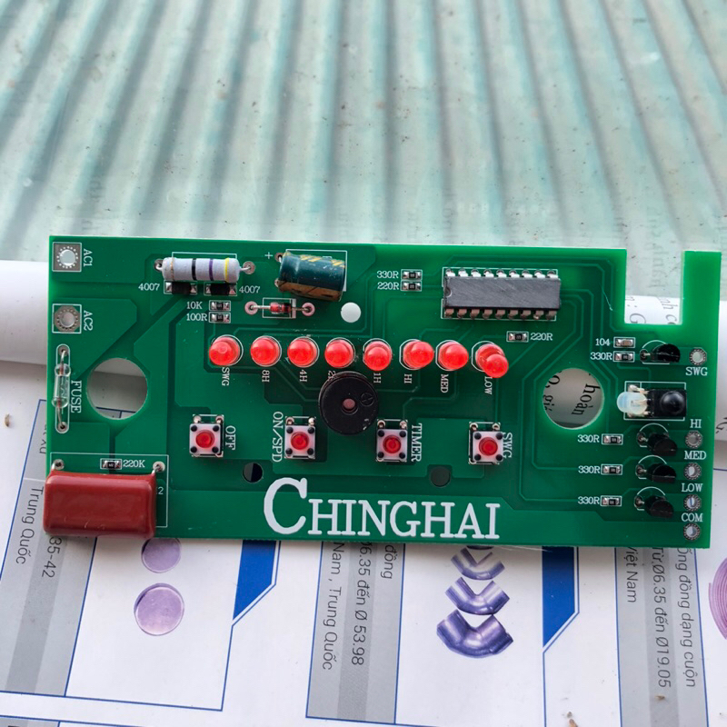 Mạch quạt Chinghai - bo mạch quạt cây Chinghai chính hãng 100%