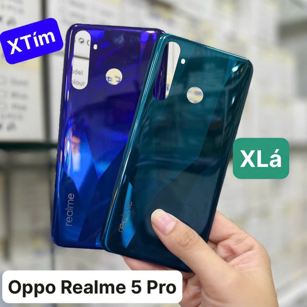 Nắp lưng Oppo Realme 5 Pro