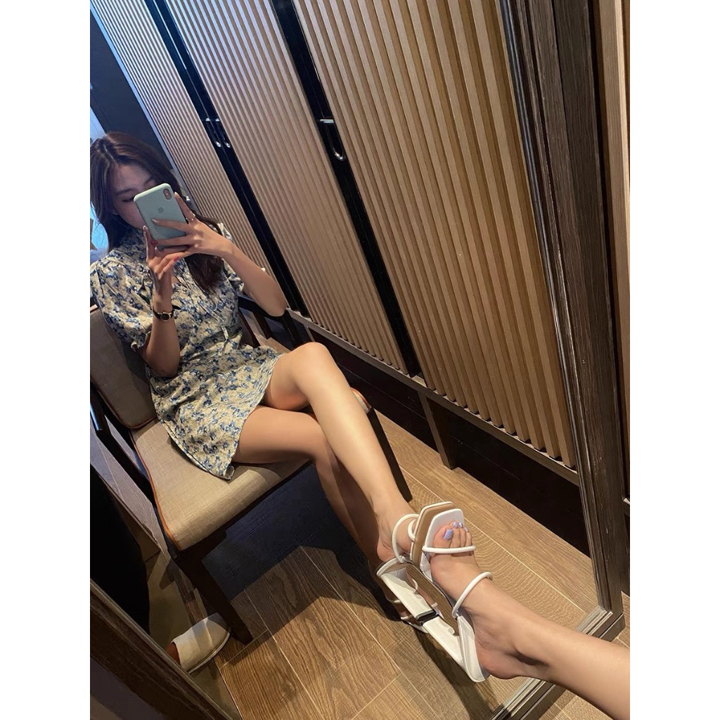 Guốc cao gót 2 quai bún 7p sang chảnh 2023 HOT HIT HOT HIT 014