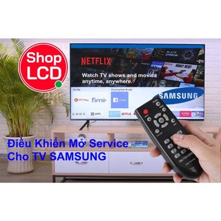 Điều khiển mở mã service samsung