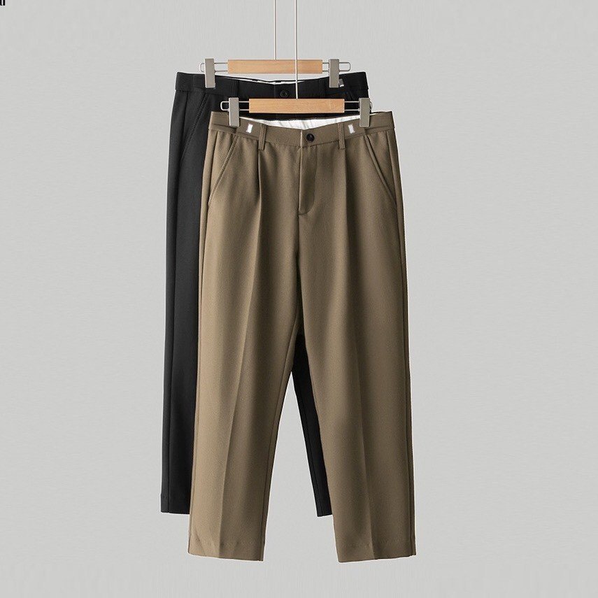 Quần âu nam sidetab cạp cao điều chỉnh vòng eo tăng giảm 4-6cm