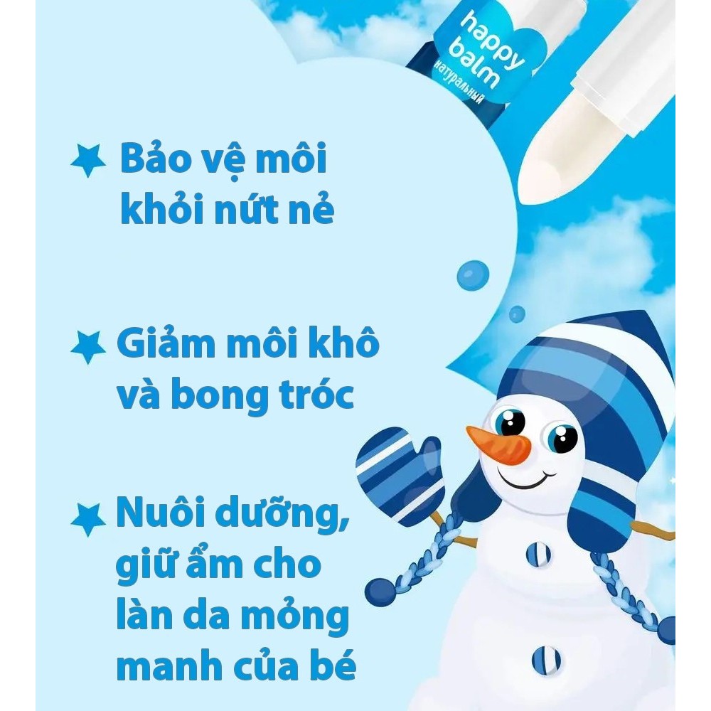 Son dưỡng môi trẻ em Fito Cosmetics chiết xuất thiên nhiên, an toàn cho bé 3.6G