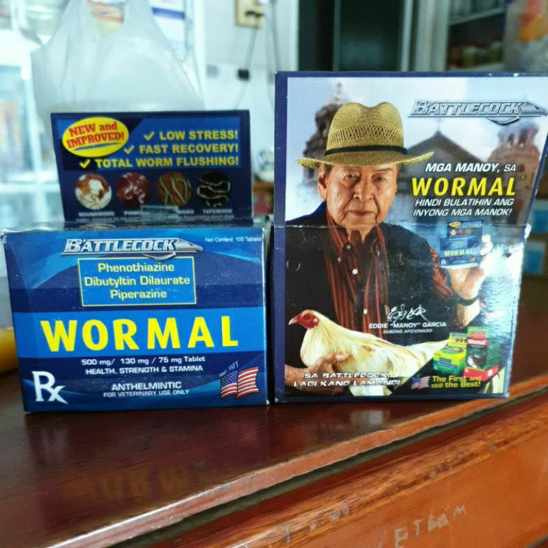 Sổ lãi gà đá Wormal Mỹ