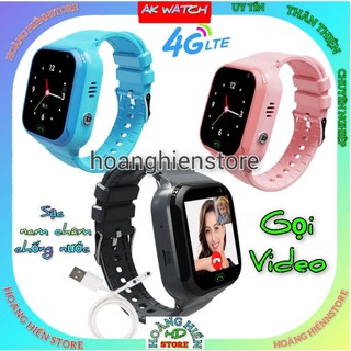 Đồng hồ định vị AK WATCH LT36 Tiếng Việt, 4G Video Call, Lắp sim nghe gọi như điện thoại