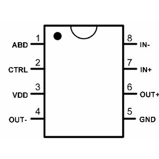 HT8693SP SMD (Chíp khuếch đại công suất audio)