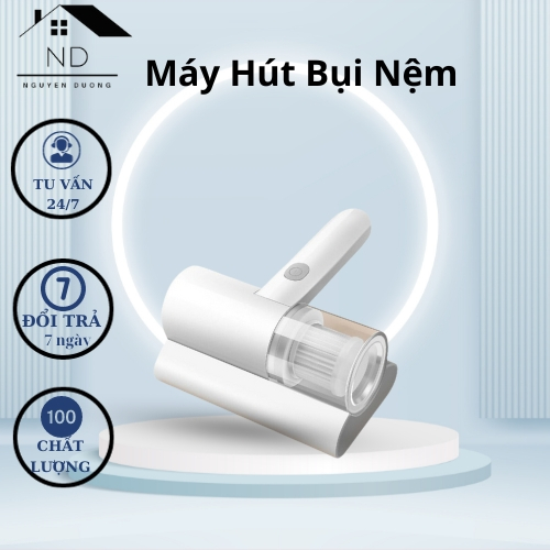 Máy Hút Bụi Giường Nệm, Máy Hút Bụi Mini Không Dây Sạc Pin Có Tia UV Khử Khuẩn, Hút Ẩm, Chăn Ga, Ghế Sofa