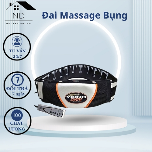 Đai Rung Massage Bụng Giảm Mỡ Bụng , Đai Giảm Mỡ Toàn Thân Đa Năng