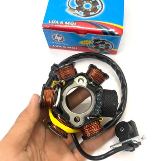 Cuộn điện 6 múi, Cuộn điện Dream/Wave  lửa 6 cục 5 lớp 4 rắc