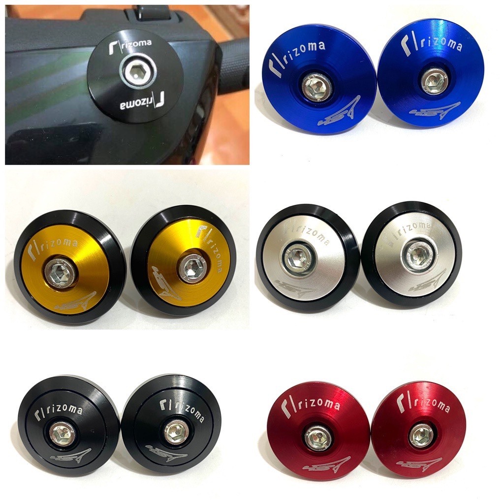 Ốc chân gương Sh, núm chân gương rizoma đầy đủ màu sắc