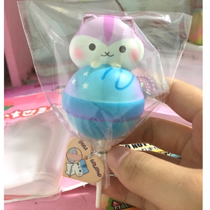 squishy kẹo mút poli CH popular siêu xinh (đọc mô tả)🍭