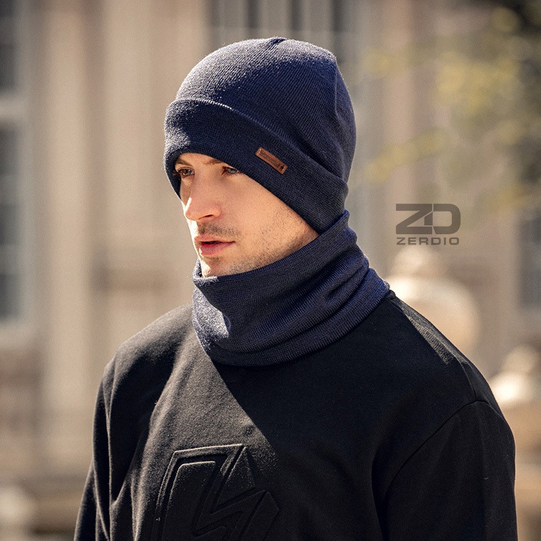 Mũ Len Nam Hàng Hiệu WODONBLE, Nón Beanie Nam Cao Cấp ML024