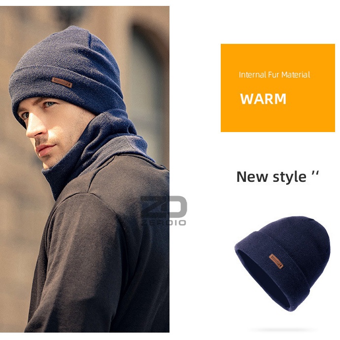 Mũ Len Nam Hàng Hiệu WODONBLE, Nón Beanie Nam Cao Cấp ML024