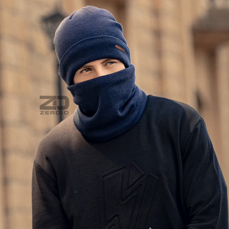 Mũ Len Nam Hàng Hiệu WODONBLE, Nón Beanie Nam Cao Cấp ML024