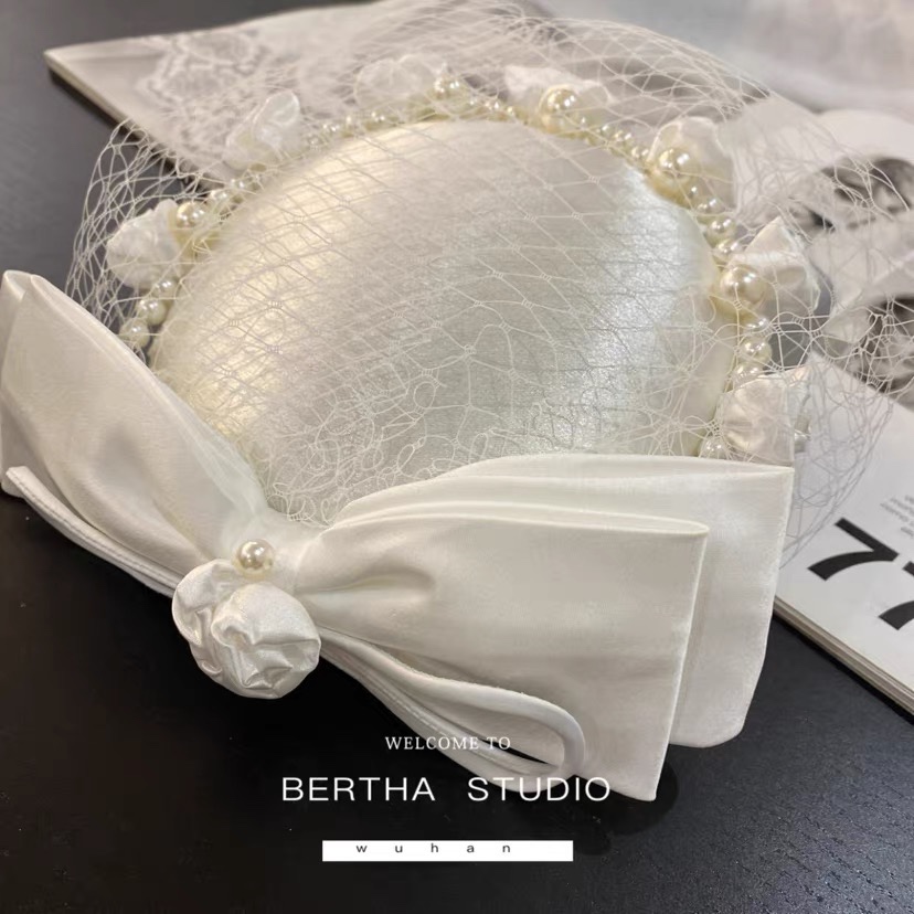 Mũ Đội Cho Cô Dâu Chụp Hình Cưới Hoặc Chụp concept mã W1211