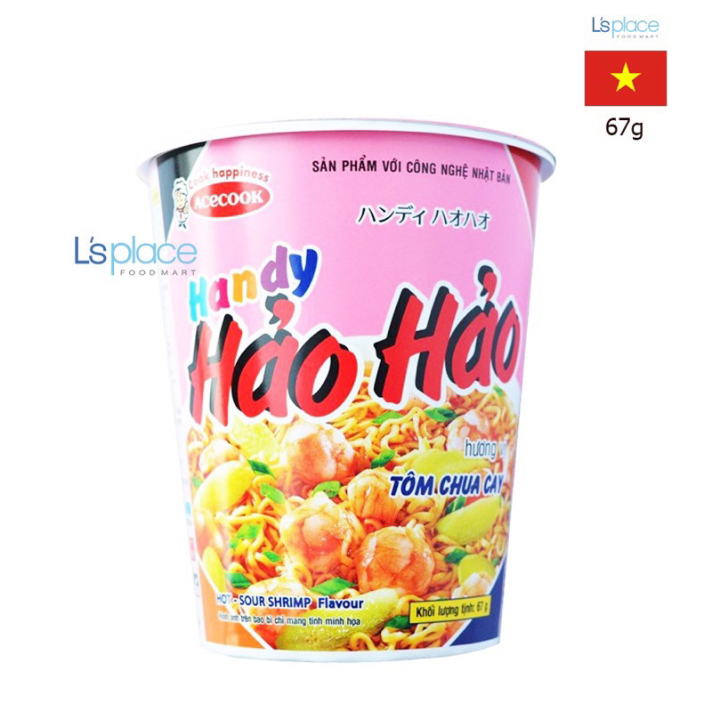 MÌ HẢO HẢO CHUA CAY LY 67G