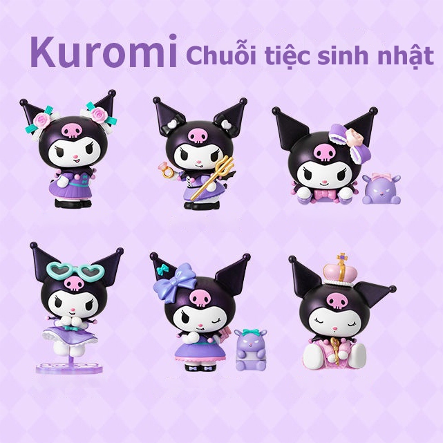 Mô hình nhân vật tiệc sinh nhật SANRIO Kuromi