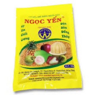 Muối sấy ngọc yến đồng tháp bịch 100g