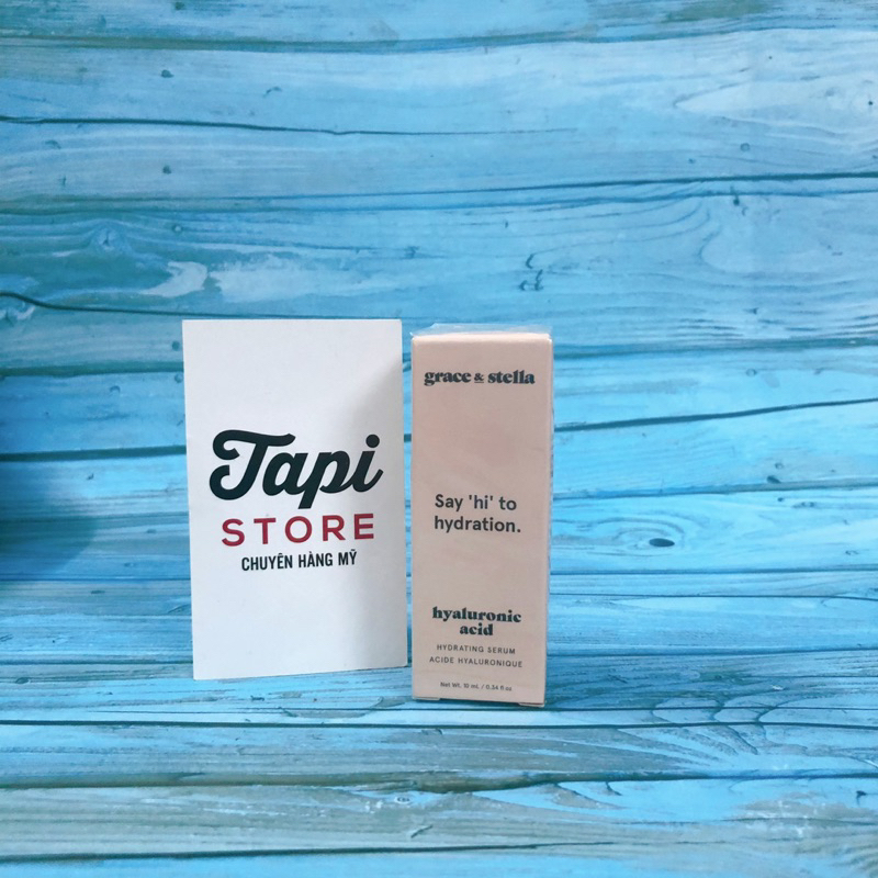 Serum cấp nước Grace & Stella Say Hi to Hydration Hyaluronic Acid Hydrating Serum