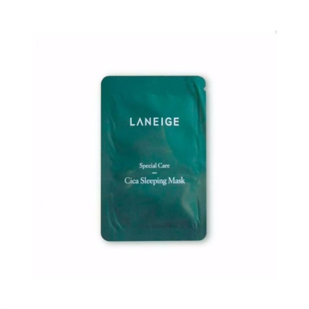 (BILL HÀN) Mặt Nạ Ngủ LANEIGE Special Care Cica Sleeping Mask Sample 3ml