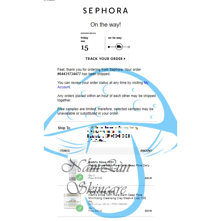 Sữa Rửa Mặt Đất Sét Kiehl's Rare Earth Deep Pore Daily Cleanser Cho Da Dầu 150ml Bill Sephora USA