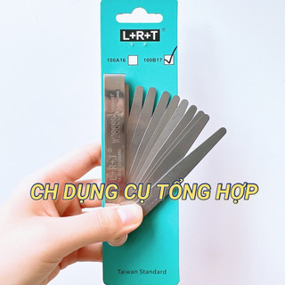 Thước căn lá/ Thước căn lá chỉnh cò xupap 17 lá 100B17 Đài Loan L+R+T Thước canh lá chỉnh cò xupap