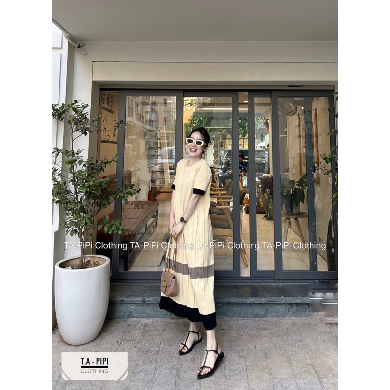 Váy len chân ly quảng châu