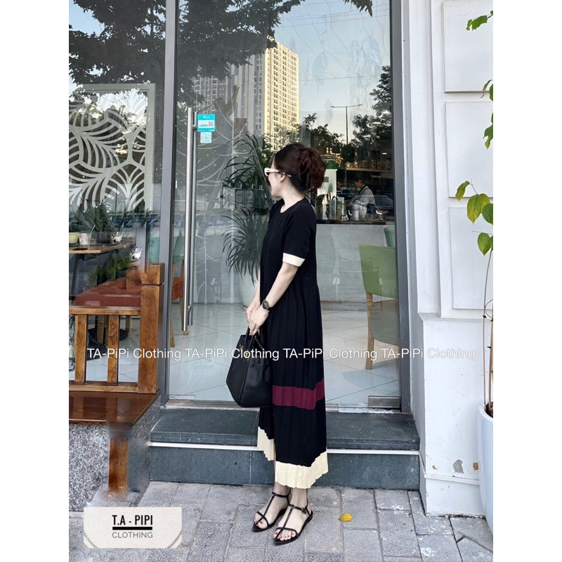 Váy len chân ly quảng châu