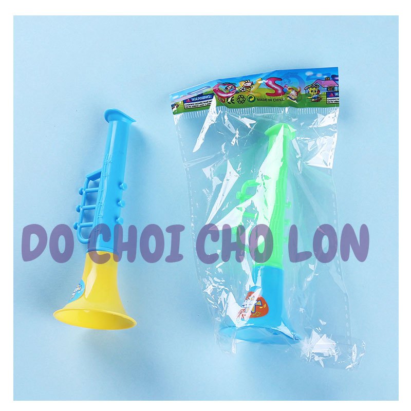Đồ chơi kèn Trumpet bằng nhựa mini giá rẻ size 10 cm