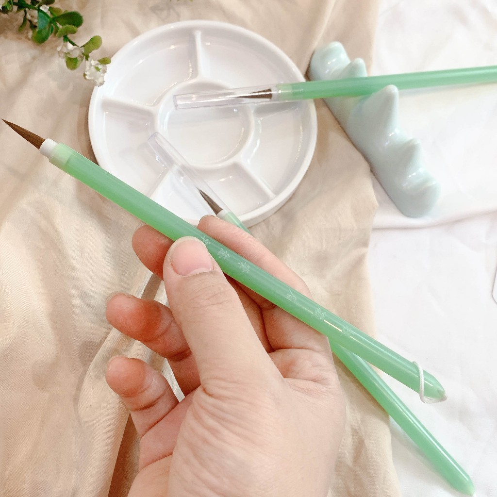 Cọ Vẽ Bút lông Thư Pháp Uổng Ngưng My - Bút Ý Hiên