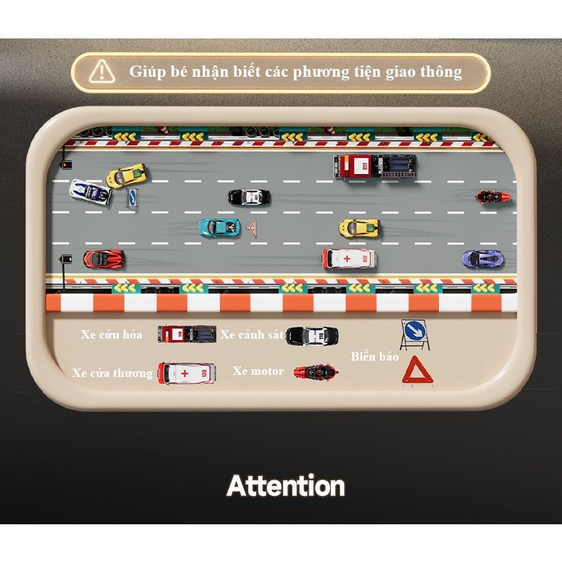 Đường đua ô tô màn hình chuyển động, có vô lăng điều khiển âm thanh vui nhộn, game ô tô đường đua bản nâng cấp