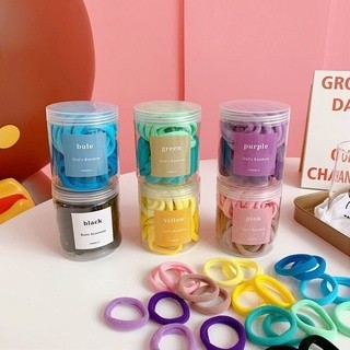 Dây cột tóc co giãn màu trơn dành cho nữ