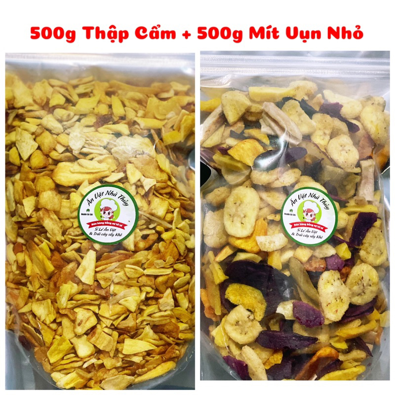 1Kg Trái Cây Sấy đủ loại hàng vụn thơm ngon - Tặng quà khi mua từ 2Kg