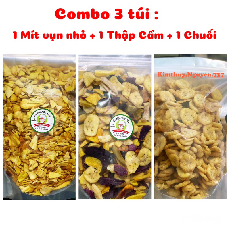 1Kg Trái Cây Sấy đủ loại hàng vụn thơm ngon - Tặng quà khi mua từ 2Kg