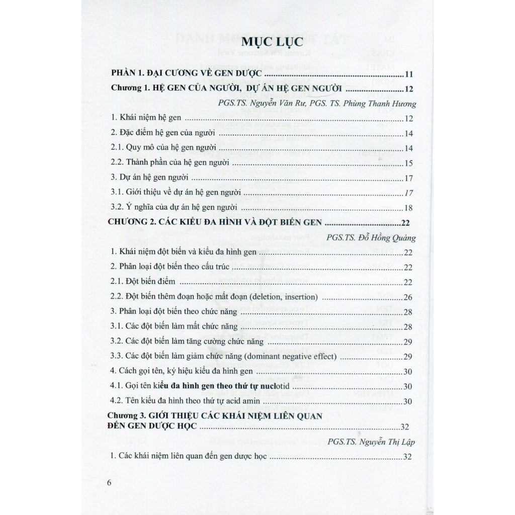 Sách - Gen Dược Học - Ảnh Hưởng Của Gen Đến Ứng Thuôc