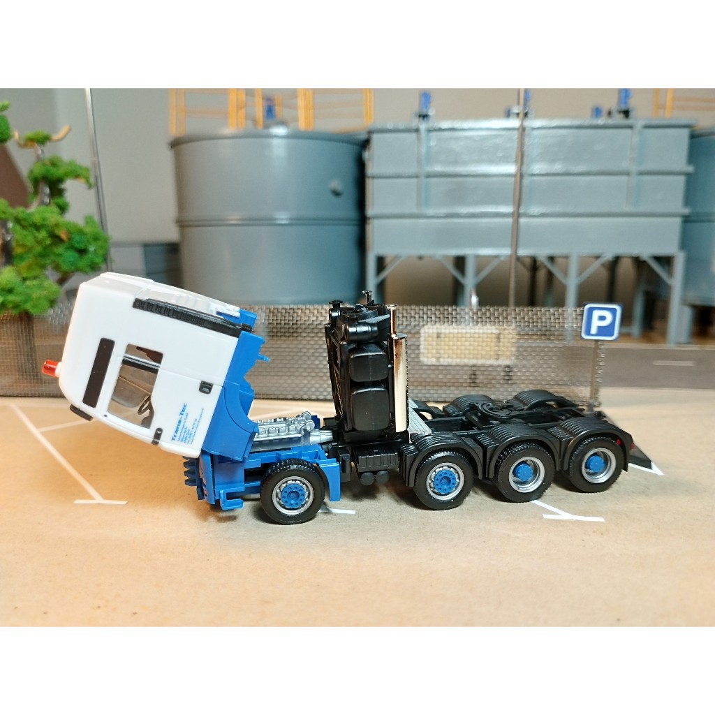 Mô hình 1:87 Herpa Man TGA Trans-Tec 8x4