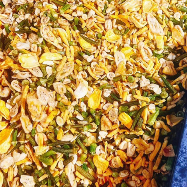 Combo 2kg trái cây sấy vụn