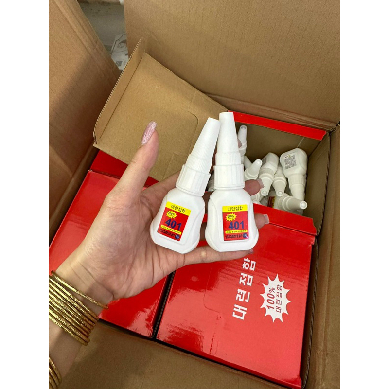 Keo 401 mới 15g 200%