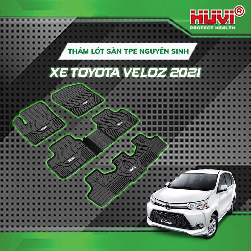 Thảm lót sàn ô tô Toyota Veloz 2022+ Cao Cấp