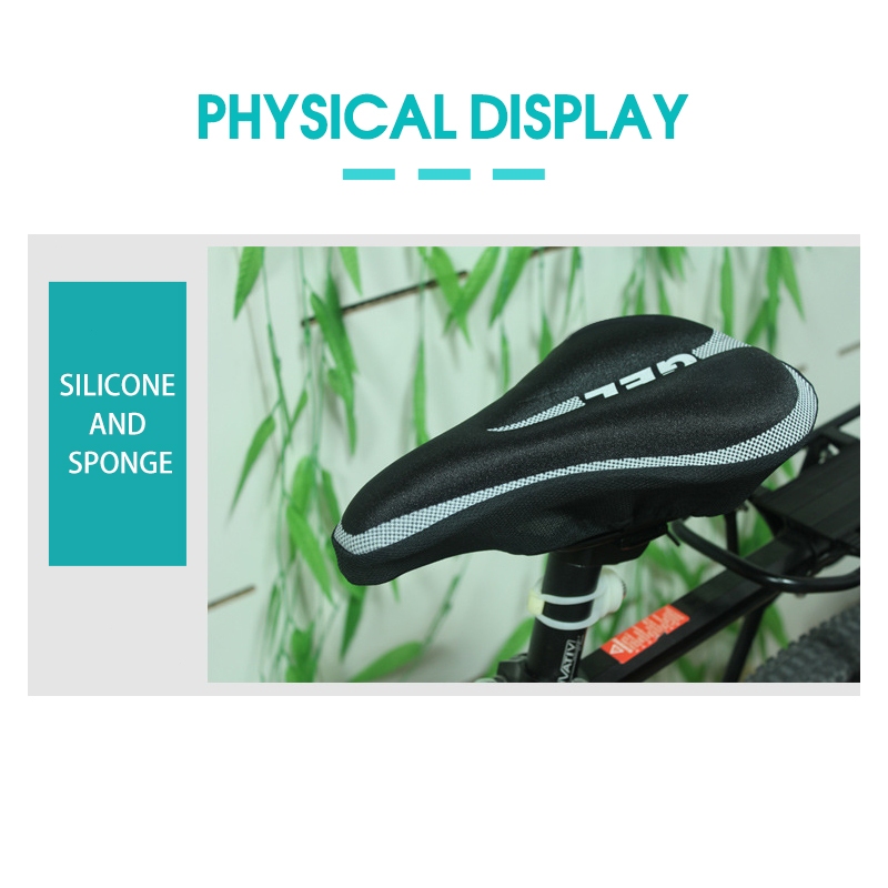 Bọc yên xe đạp thể thao, bọc lot siêu êm, Yên Xe Đạp Êm Bọc Yên Xe Đạp Xịn Silicon Gel Êm Mông Siêu Chất Lượng.