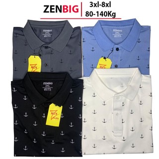 Áo thun nam bigsize (70 - 140kg) ZENBIG size lớn cho người mập mẫu big size từ 2xl-7xl