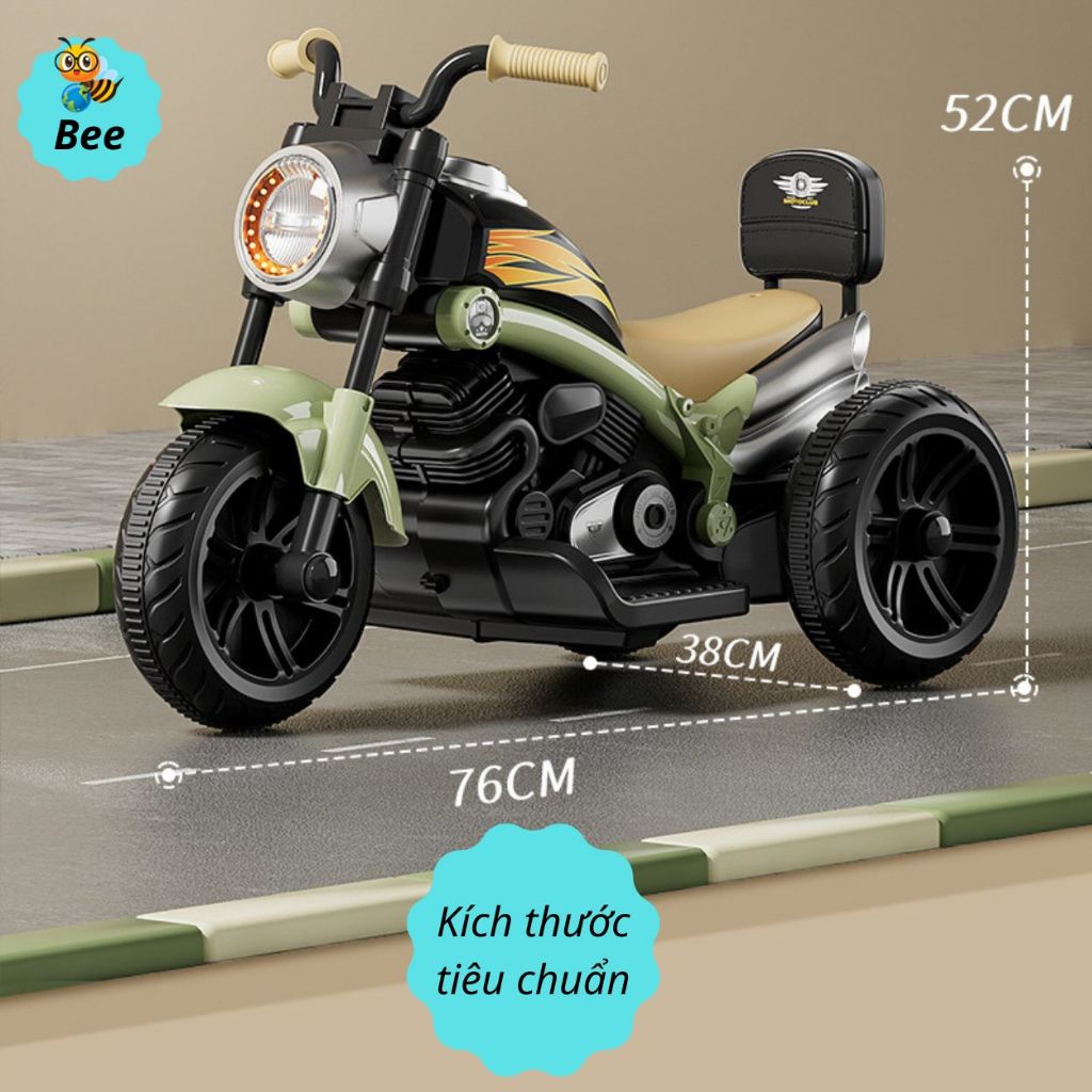 Xe máy điện Cho Bé,Xe điện trẻ em 3 bánh,Mô tô cho bé giá rẻ